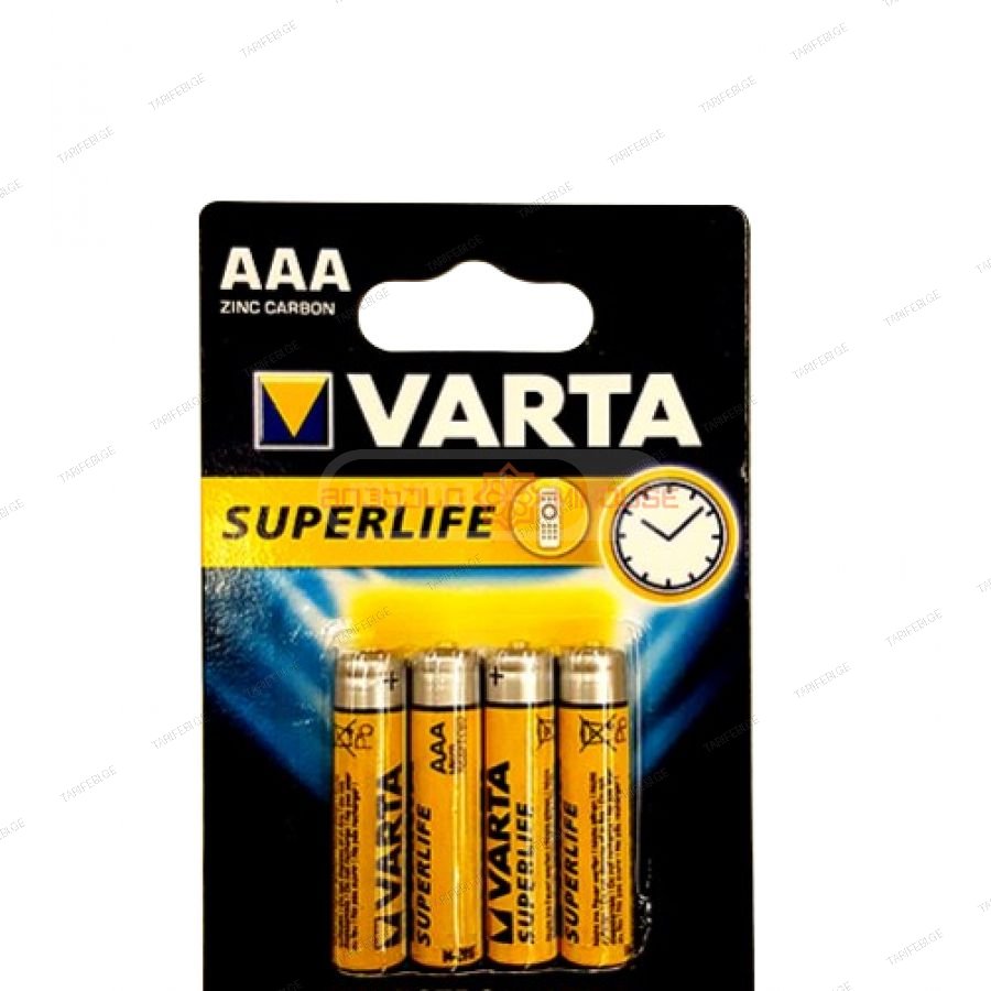 ელემენტი მარილოვანი Varta Superlife 4 AAA
