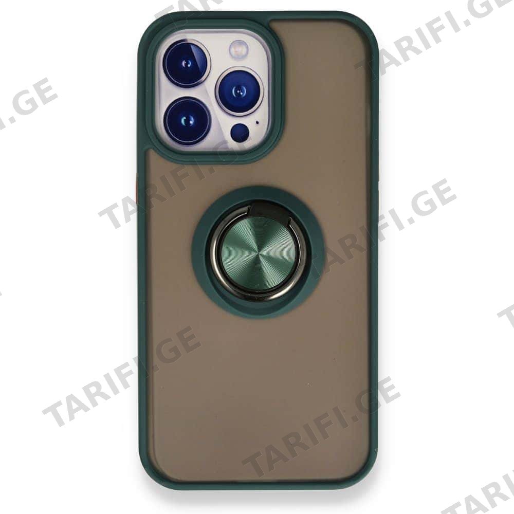 iPhone 13 Pro Montreal Ring სილიკონის ქეისი ბეჭდით