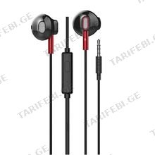 HOCO M57 Sky sound universal earphones with mic Black