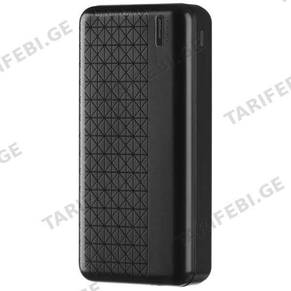 პორტატული დამტენი 2E 2E-PB2072PD, 20000mAh, USB Type-C, USB 3.0, Micro USB, Power Bank, Black