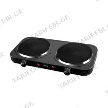 Centek CT-1507 2000 W შავი ელექტრო ქურა