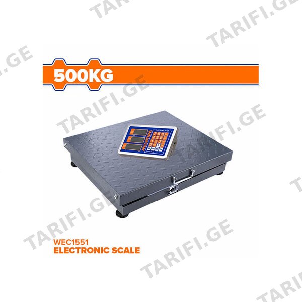 ელექტრო სასწორი 500 კგ (WEC1551) WADFOW