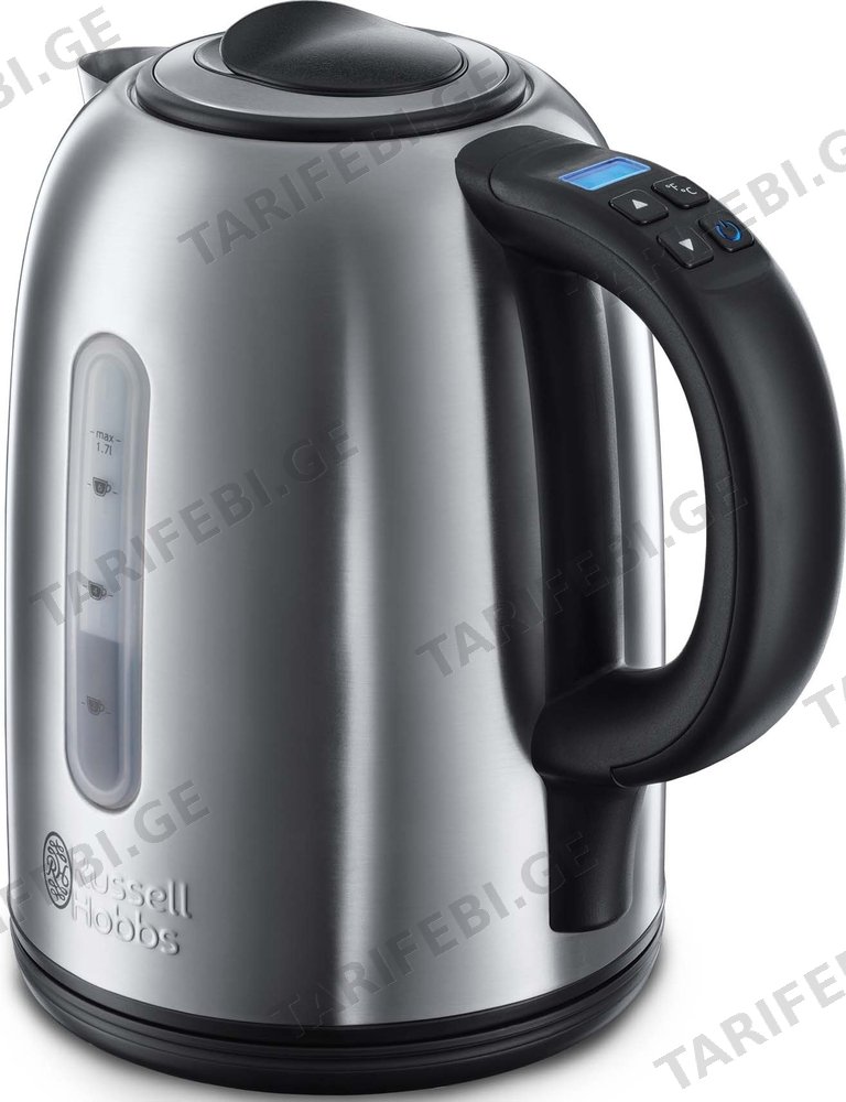 ელექტრო ჩაიდანი Russell Hobbs 21040-70 Buckingham Dig Electric Kettle Silver