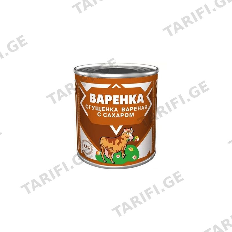 შესქელებული რძე 8.5% 370 გრ