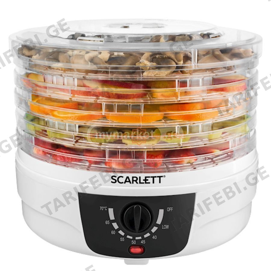 ხილის საშრობი Scarlett SC-FD421004 თეთრი