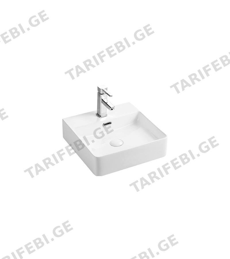 ხელსაბანი LT-2177 თეთრი 42x42x12 LETOP