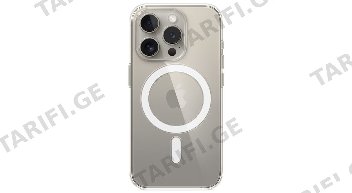 Original. iPhone 15 Pro Clear Case with MagSafe.
