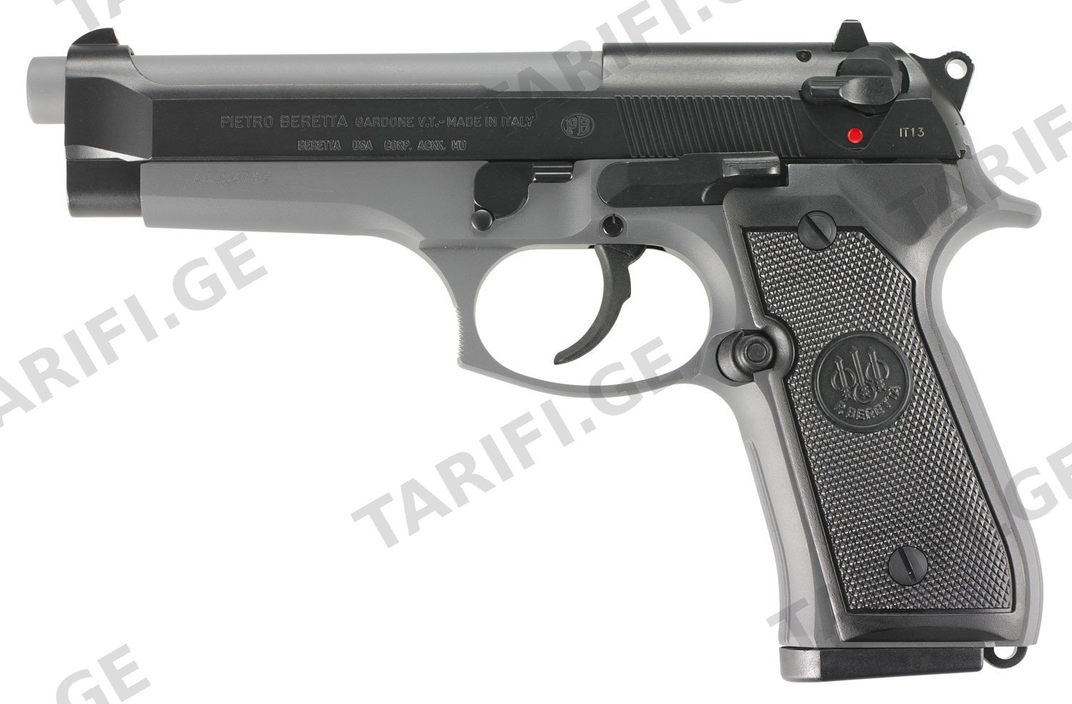 Beretta 92 FS SPECIAL MAKE SNIPER GREY კალ. 9x19