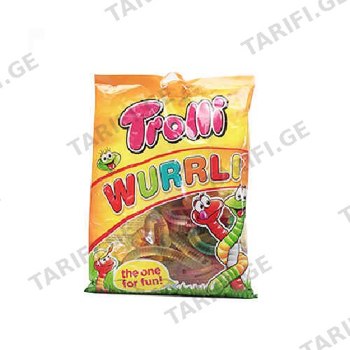 ჟელიბონი ჭიაყელები /TROLLI/ 200 გრ