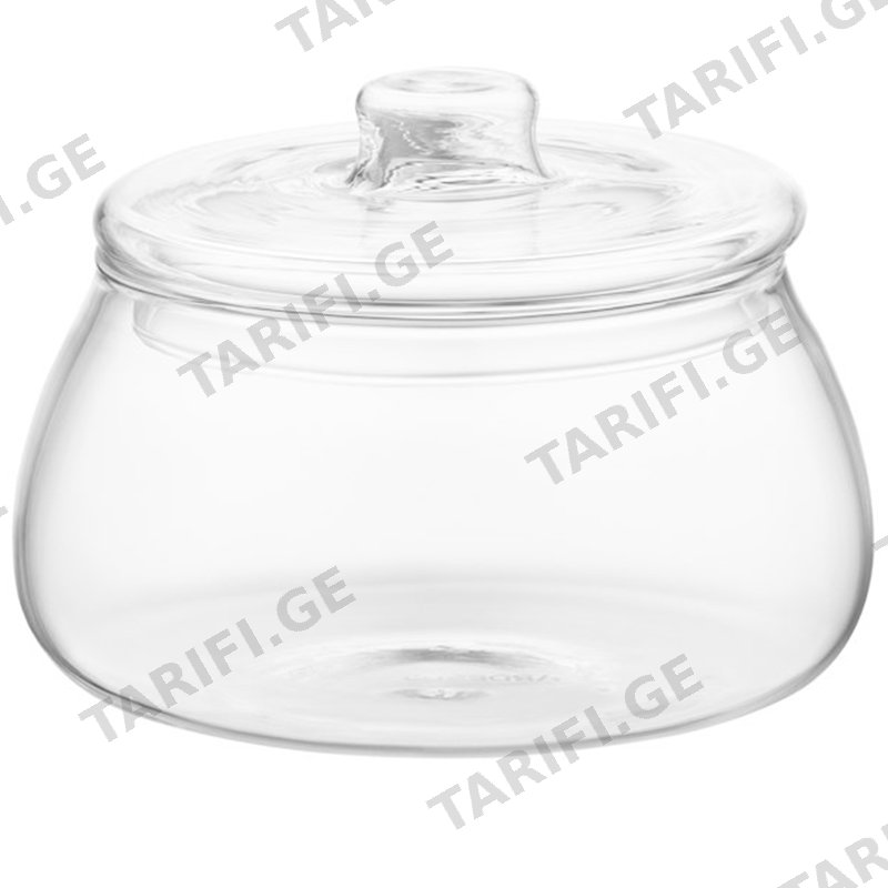 მინის საშაქრე ARDESTO AR2602SP SUGAR BOWL (500 ML)