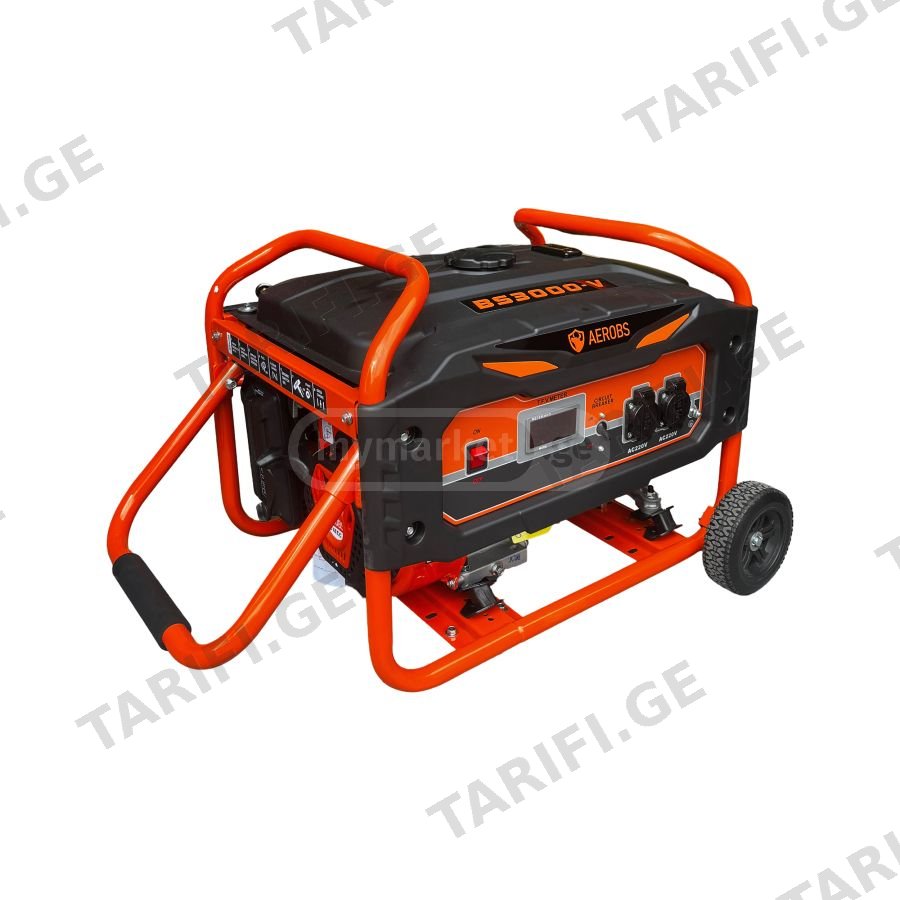 2800W ელექტრო/დენის გენერატორი ბენზინის ძრავზე (დვიჟოკი)