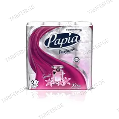 ტუალეტის ქაღალდი Papia 32 ც