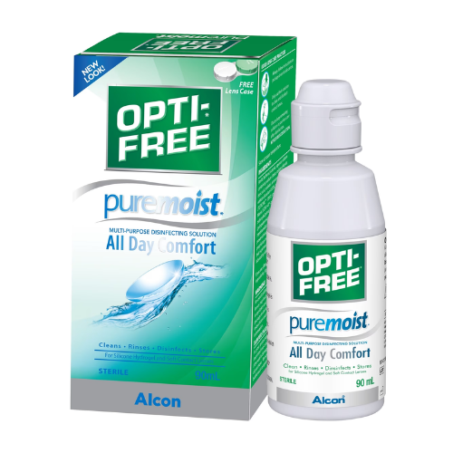 ლინზის შესანახი სითხე Opti free PureMoist  90მლ #1