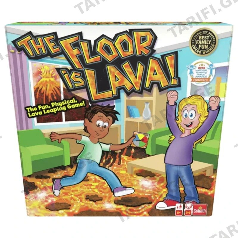სამაგიდო თამაში GOLIATH THE FLOOR IS LAVA (იატაკი ლავაა) 925881.204