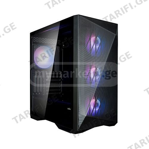 ქეისი - Zalman Z9 Iceberg MS Black - 4x140 ARGB