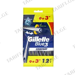 ერთჯერადი საპარსი Gillette Blue 3 12ც