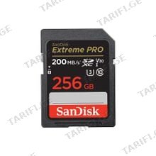 SanDisk 256GB Extreme PRO SD/XC UHS-I Card 200MB/S V30/4K Class 10 SDSDXXD-256G-GN4IN SD ბარათი