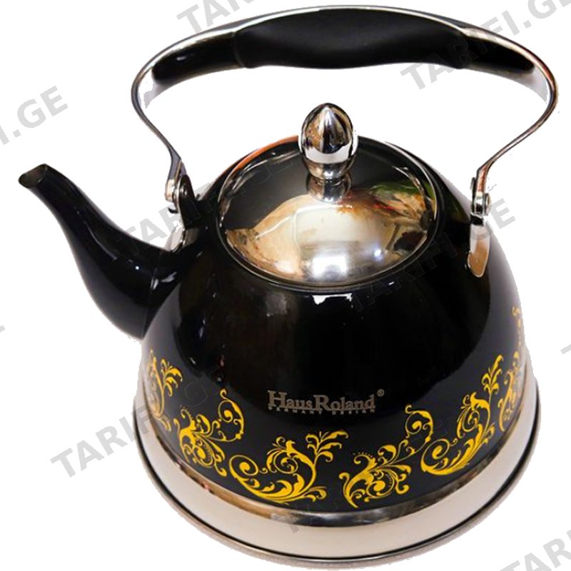 მეტალის ჩაიდანი HAUSROLAND HR-763-1 (1 L)