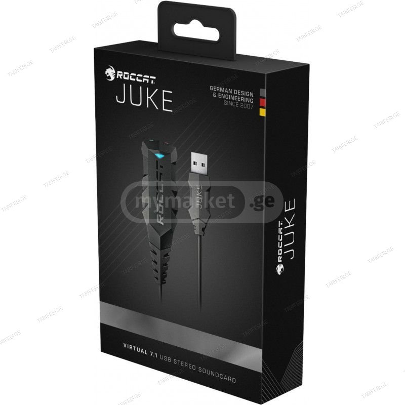 ROCCAT Juke Virtual 7.1 Plus USB Stereo Soundcard