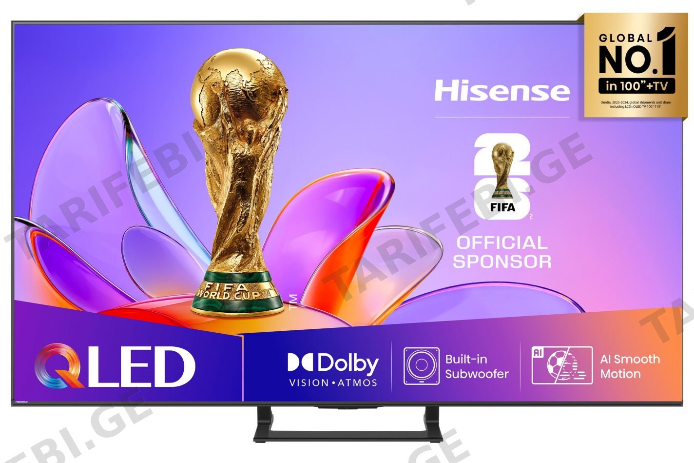 ტელევიზორები Hisense 50A7Q