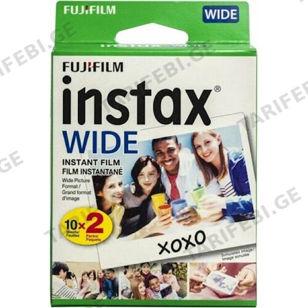ფირი Fujifilm Instax Wide Film 10x2