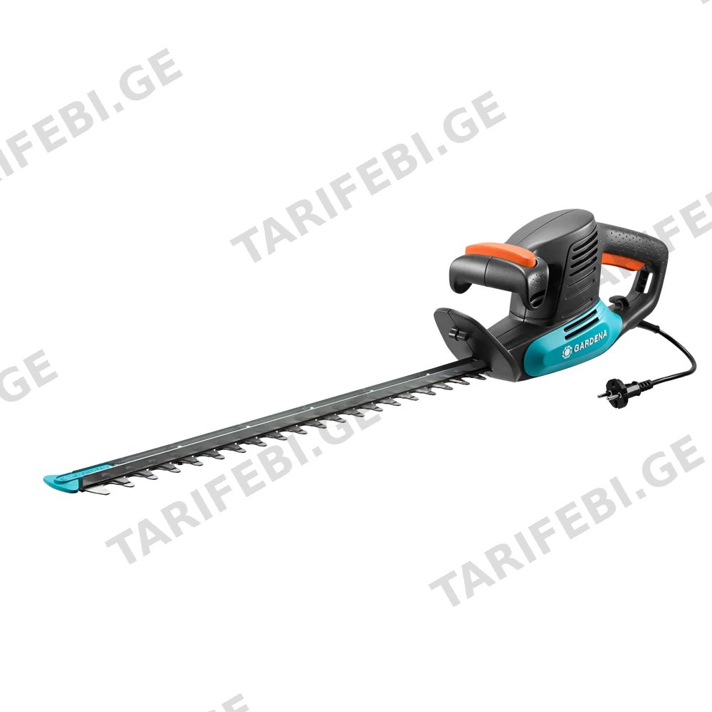 ელექტრო ბუჩქსაკრეჭი Gardena EasyCut 450/50 450W 50 სმ შავი/ფირუზისფერი