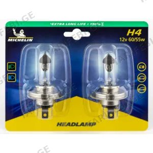ფარების ნათურა Michelin 32286 H4 12V60/55W P43T EXT.Long Life