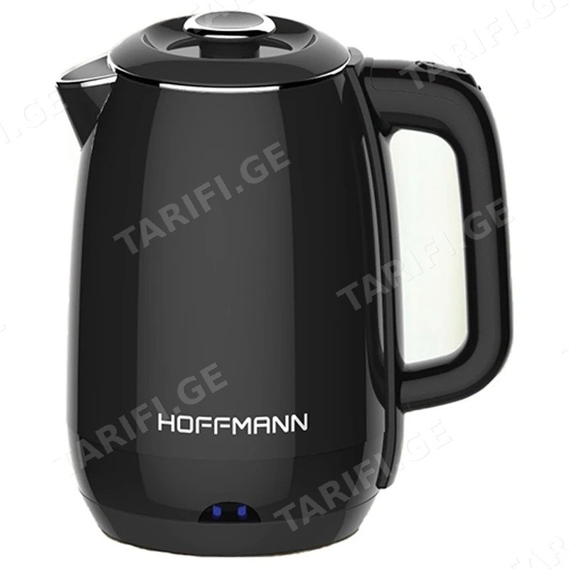 ელექტრო ჩაიდანი HOFFMANN KT2240BK 1.7 ლ 1800 W შავი