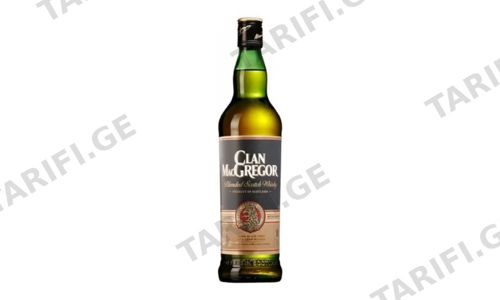 Clan Macgregor 1 L 40 % - ვისკი კლან მაკგრეგორი