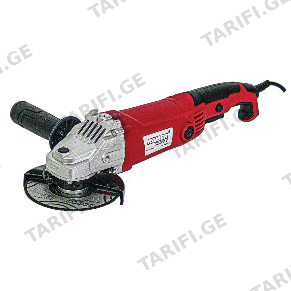 კუთხის სახეხი მანქანა Raider RD-AG37 1200W