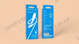 Borofone BX60 MicroUSB to USB კაბელი