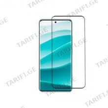 Glass Pro+ Full Screen Tempered Glass 111D Xiaomi Redmi Note 14 Pro+ Global 3D Black მობილურის ეკრანის დამცავი