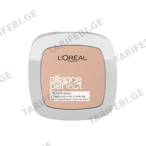 ლორეალი - პუდრი Alliance Perfect N4 beige 9გრ #1