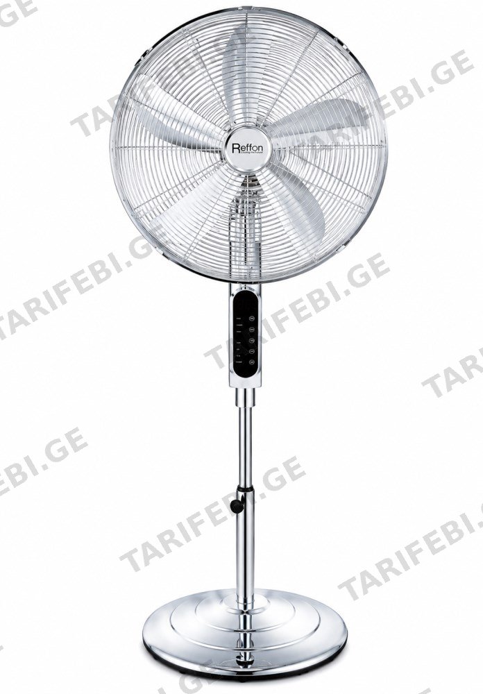 ვენტილატორი Reffon PS-45RM4-BCR-Cr 70W ქრომი პულტით