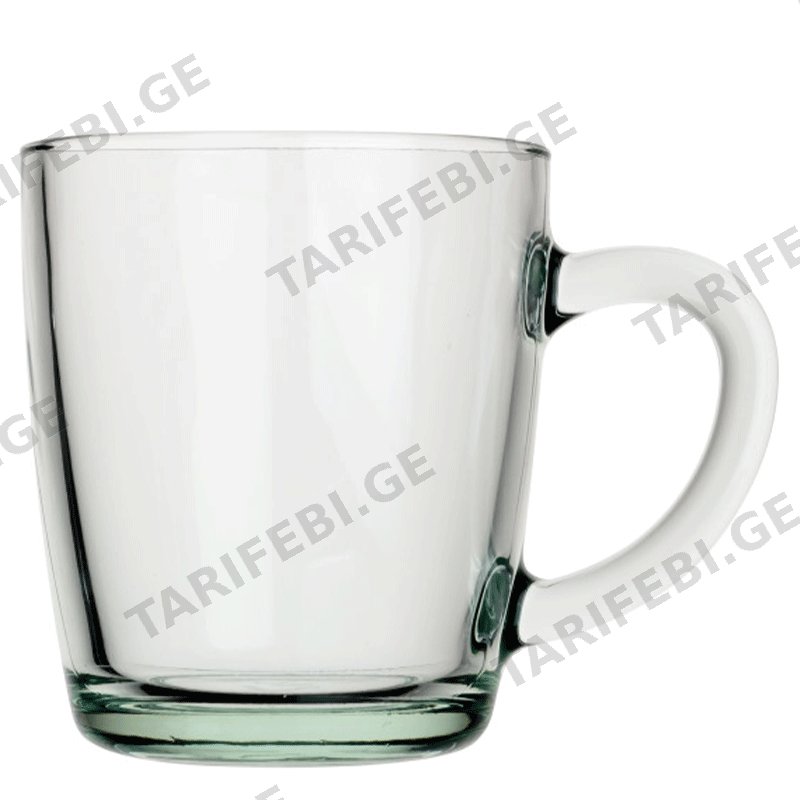 მინის ჩაის ჭიქა (340 ML, 2 PCS)