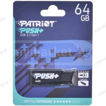 ახალი ფლეშ მეხსიერების ბარათი 64GB Patriot 3.2