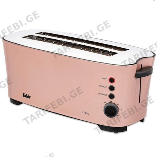 ტოსტერი FAKIR LADIVA TOASTER-ROSIE (1350 W)