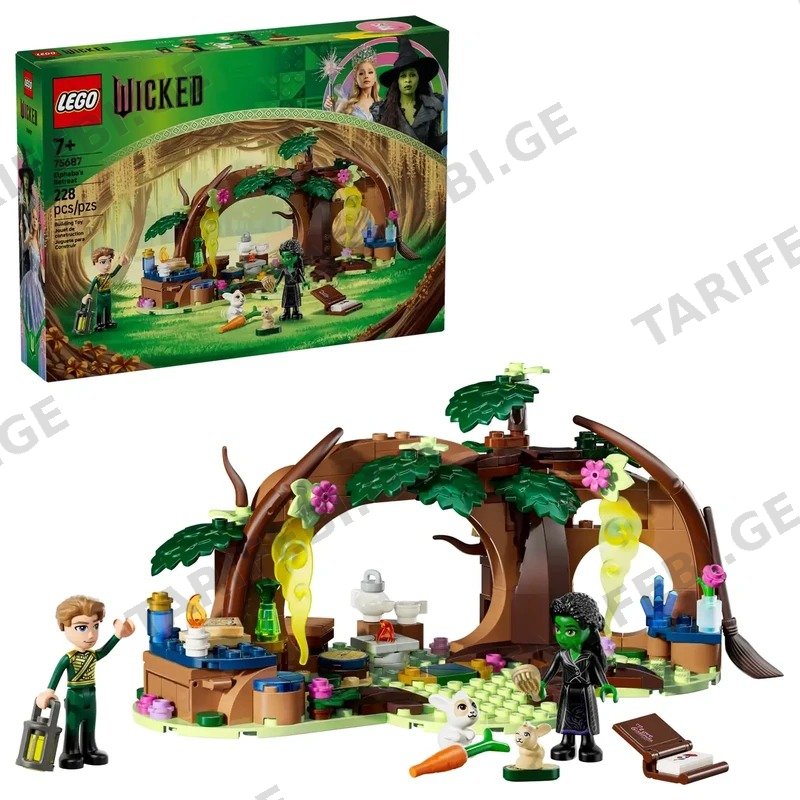 კონსტრუქტორი LEGO WICKED ELPHABA'S RETREAT 75687 (228 ნაწილი)