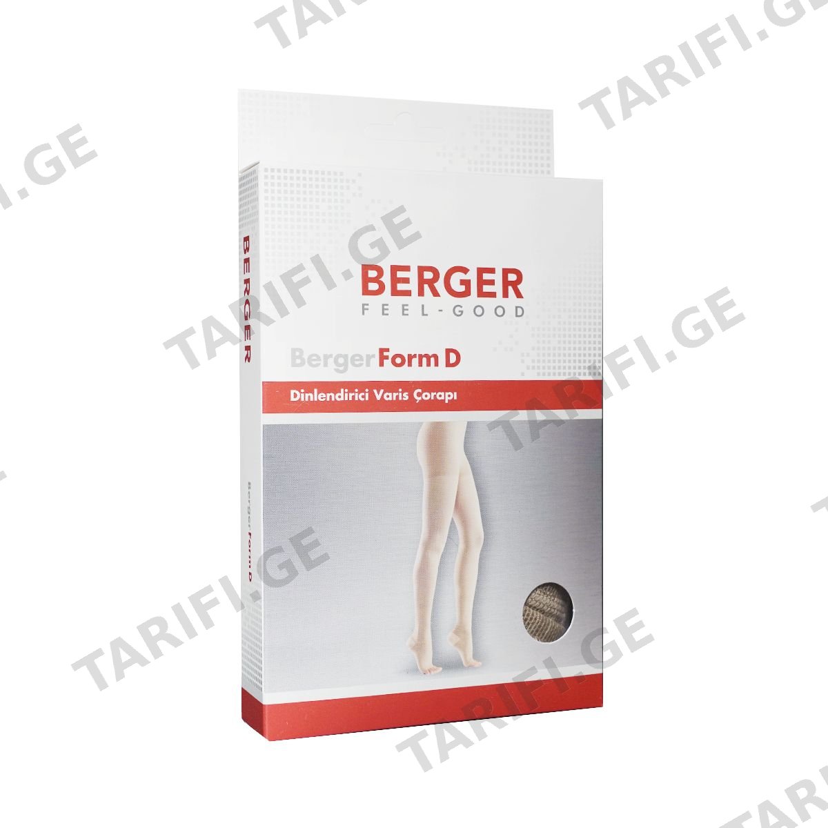 წინდა მაღალყელიანი AG 280D S 1200 ბერჟერი - Berger