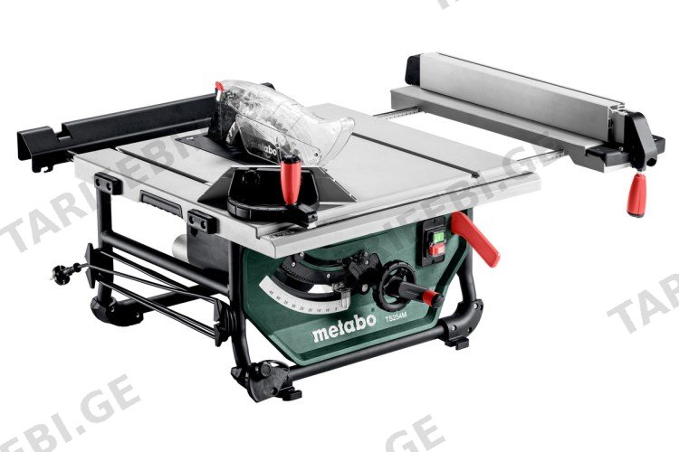 მაგიდის ცირკულარული ხერხი Metabo TS 254 M 1500W (610254000)