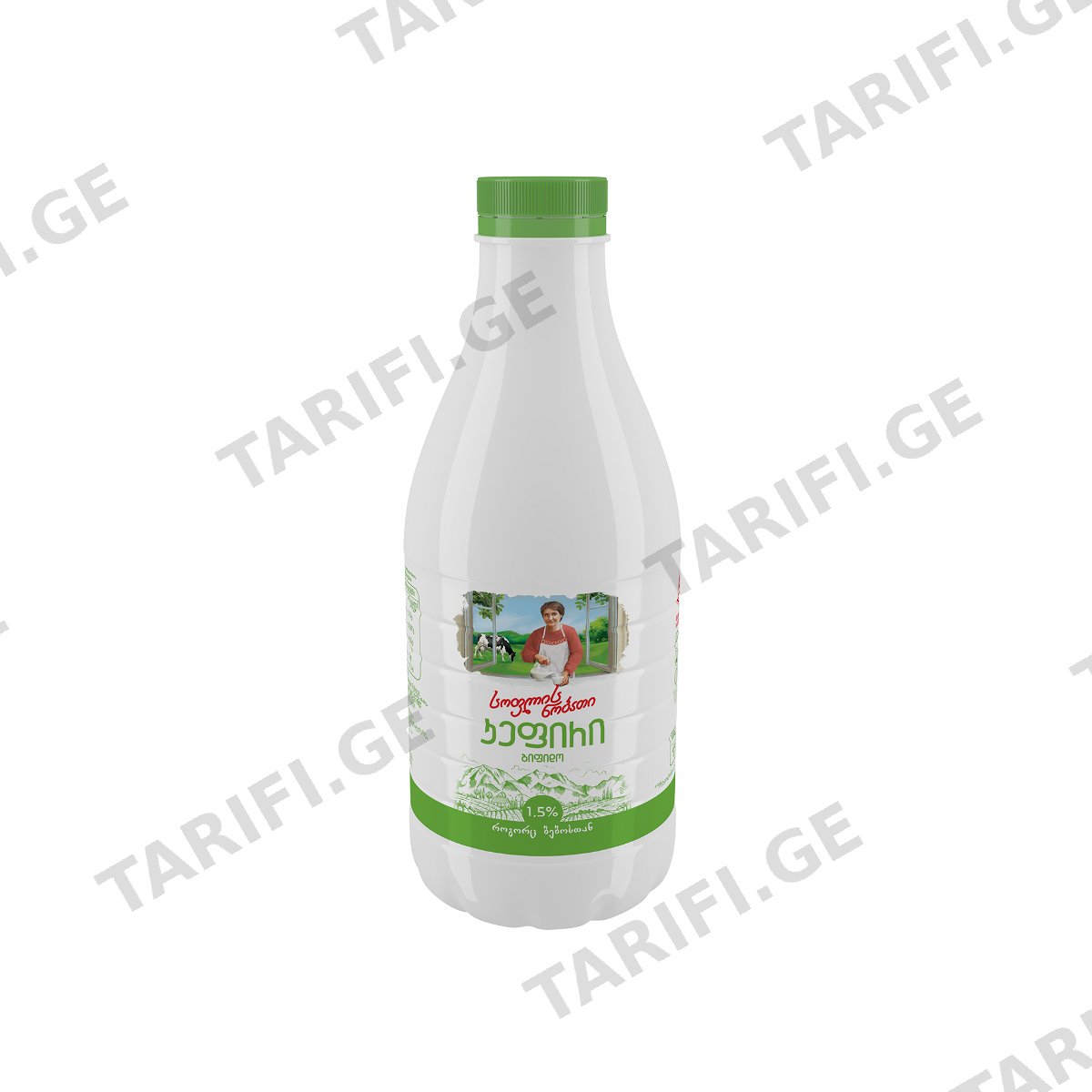 კეფირი "სოფლის ნობათი" ბიფიდო 1,5% 900გრ