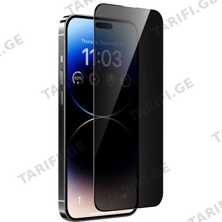 ეკრანის დამცავი - 3D FLEXIBLE CERAMIC PRIVACY SCREEN PROTECTOR