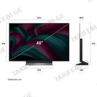 ტელევიზორი LG OLED48C5RLA 4K SMART TV 48 ინჩი (122 სმ)