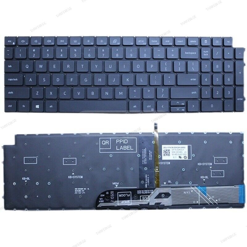 Dell Vostro 15 3510 3515 3520 3525 5510 5515 3535 P106F Keyb