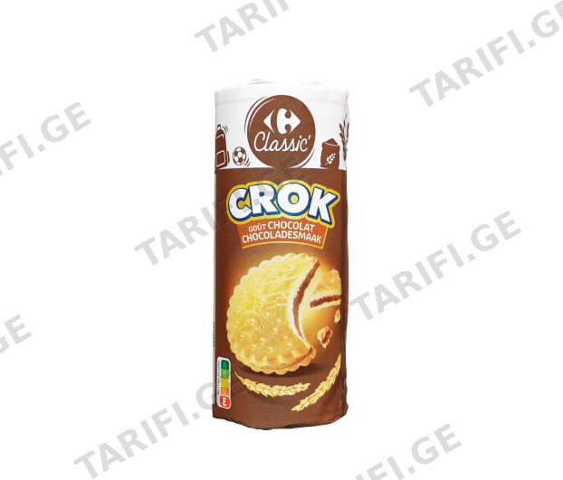 Carrefour კლასიკური შოკოლადის ნამცხვარი, 300 გ