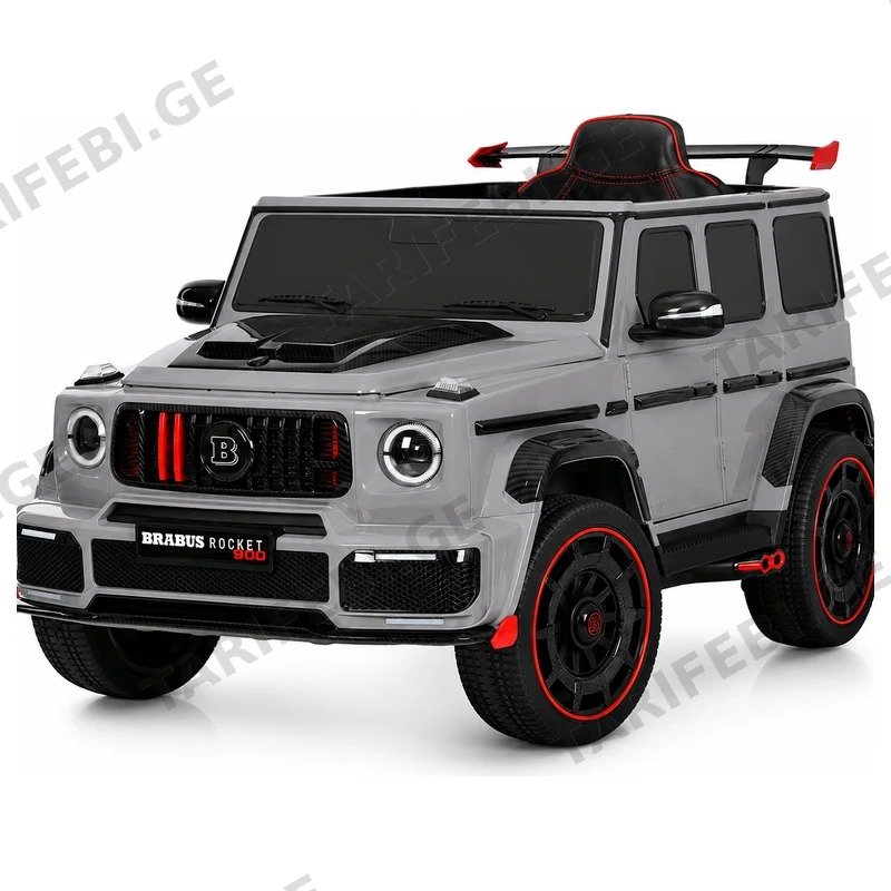 საბავშვო ელექტრო მანქანა MERCEDES-BRABUS KQ-802-C (4X4, 12V)