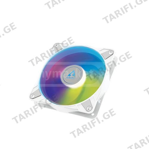 ქეისის გაგრილება - Arctic P12 PWM PST ARGB 120 mm White