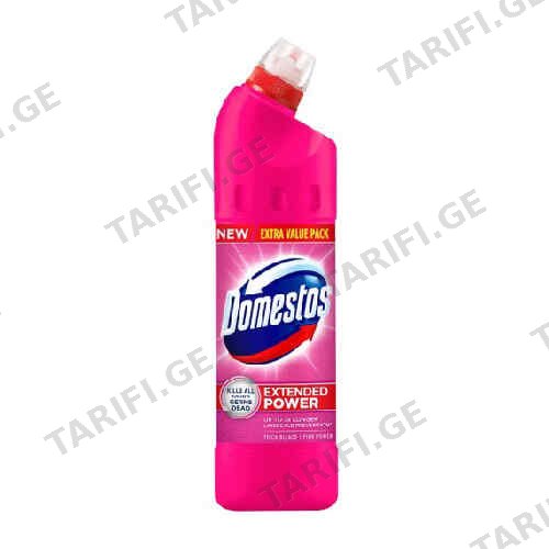 დომესტოსი 750 მლ x 20 ვარდისფერი უნივ.საწ.საშ.