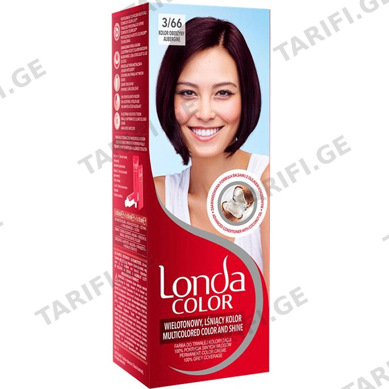 თმის საღებავი LONDA RG BASE MS W/CND IT 3/66
