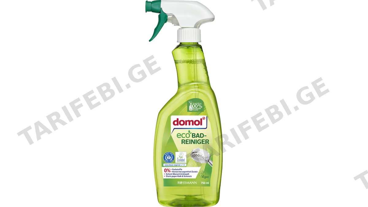 DOMOL ეკო აბაზანის საწმენდი საშუალება 750 ML